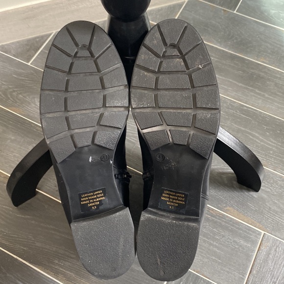 Rizzoli Leather side Zipper Bootie- Black- womens 9.5 - - Picture 8 of 13